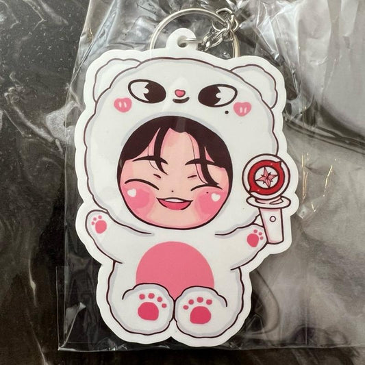 SKZ - OVERSIZED SKZOO Themed Bag Charms Key Chains Adorable Animal Designs for Stay