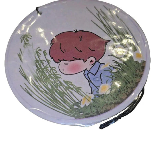 BTS Theme Eco-Friendly Car Air Fresheners with up to 2+ Week Scents Reusable Absorbent Paper for Cars and Living Areas