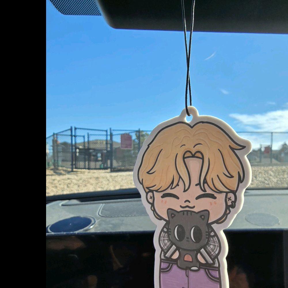 Kpop Theme Eco-Friendly Car Air Fresheners upto 2+ week Scents Reusable Absorbent Paper for Cars and Living Areas