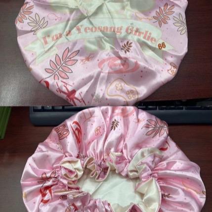 The Pirate Boys Themed Reversible Double Lined Satin Bonnets for Hair Protection Silky Soft 100% Polyester Machine Washable