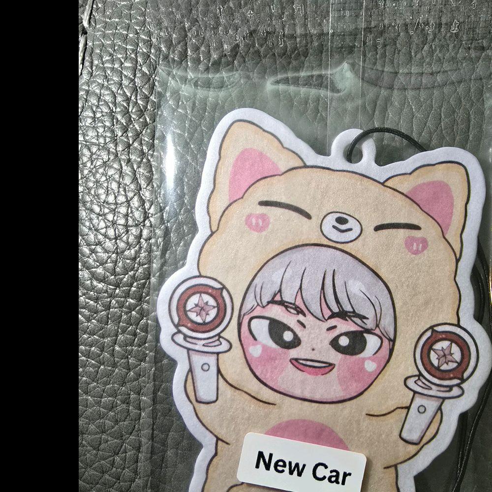 Stray Kids Kpop Theme Eco-Friendly Car Air Fresheners with upto 2+ Week Scents Reusable Absorbent Paper for Cars and Living Areas