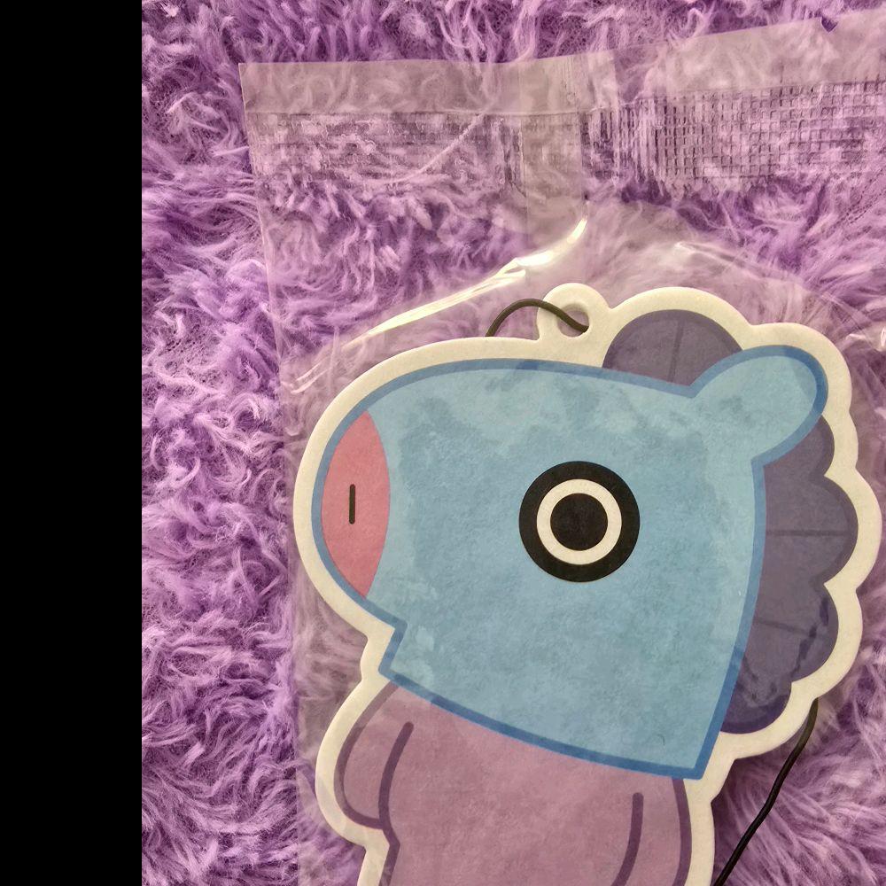 BTS - Bt21 Kpop Theme Eco-Friendly Car Air Fresheners with upto 2+ Week Scents Reusable Absorbent Paper for Cars and Living Areas