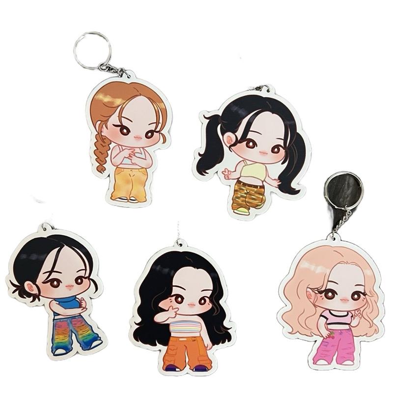 Kpop - OVERSIZED Itzy Themed Bag Charms Key Chains Adorable Animal Designs for Midzy