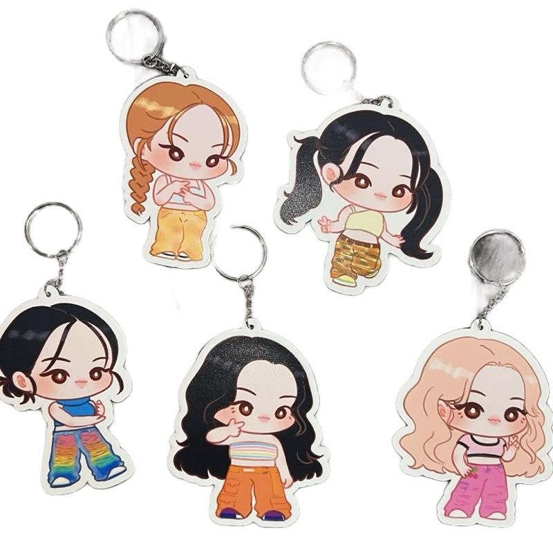 Kpop - OVERSIZED Itzy Themed Bag Charms Key Chains Adorable Animal Designs for Midzy