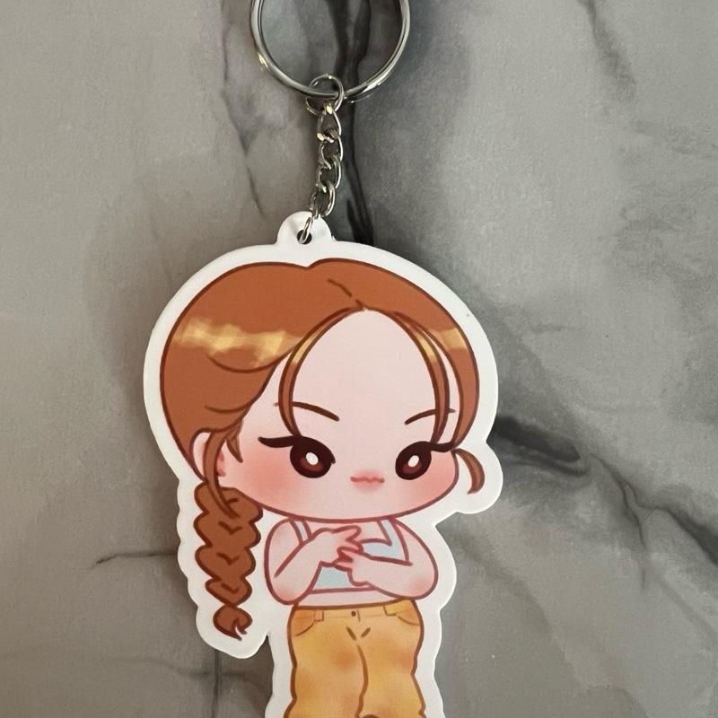 Kpop - OVERSIZED Itzy Themed Bag Charms Key Chains Adorable Animal Designs for Midzy