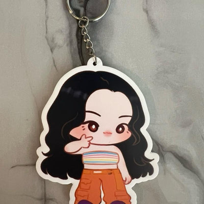 Kpop - OVERSIZED Itzy Themed Bag Charms Key Chains Adorable Animal Designs for Midzy