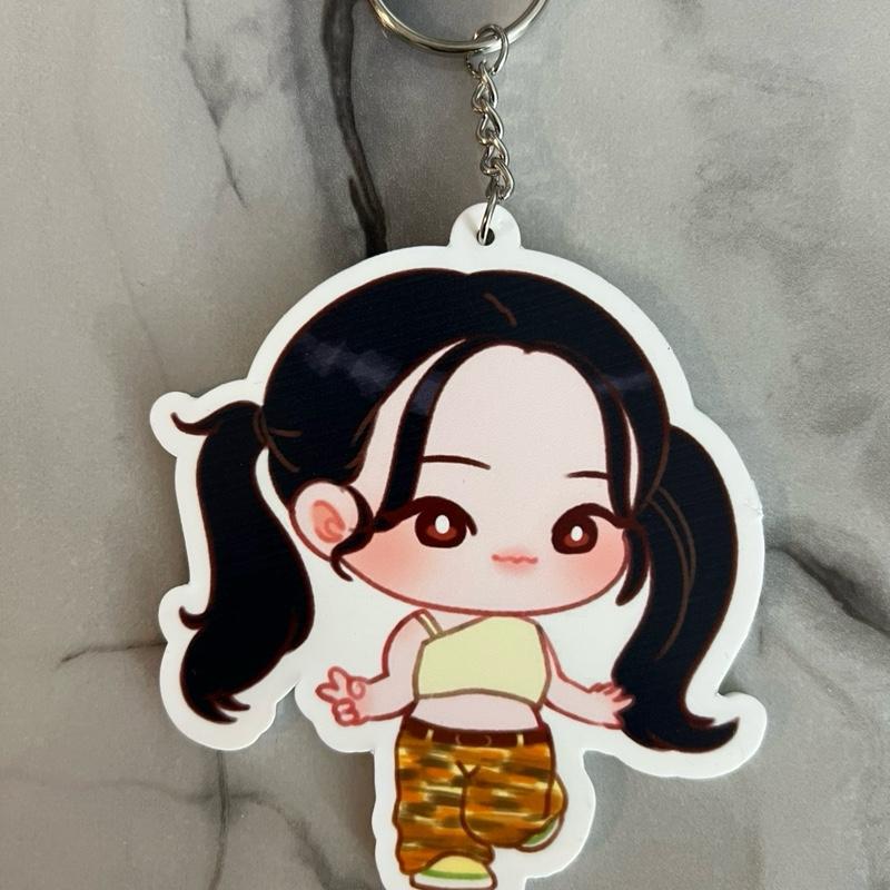 Kpop - OVERSIZED Itzy Themed Bag Charms Key Chains Adorable Animal Designs for Midzy