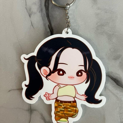 Kpop - OVERSIZED Itzy Themed Bag Charms Key Chains Adorable Animal Designs for Midzy