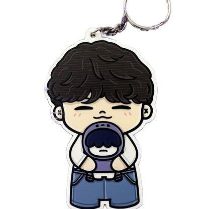 OVERSIZED T by T Themed Bag Charms Key Chains