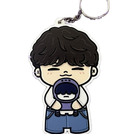 OVERSIZED T by T Themed Bag Charms Key Chains