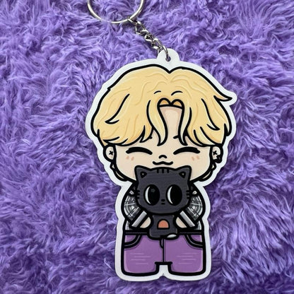 OVERSIZED T by T Themed Bag Charms Key Chains