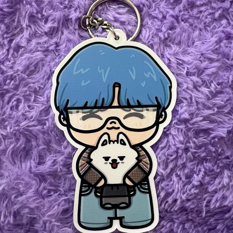 OVERSIZED T by T Themed Bag Charms Key Chains