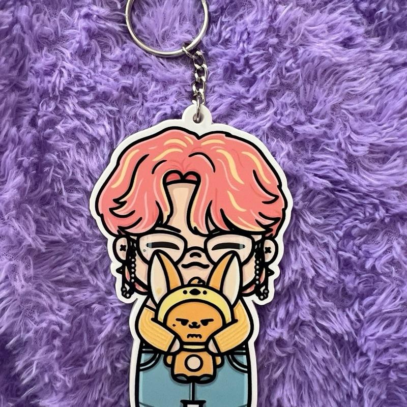 OVERSIZED T by T Themed Bag Charms Key Chains