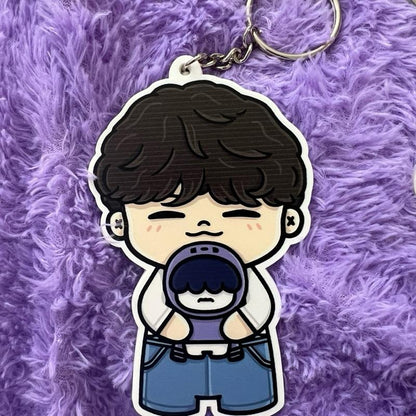 OVERSIZED T by T Themed Bag Charms Key Chains