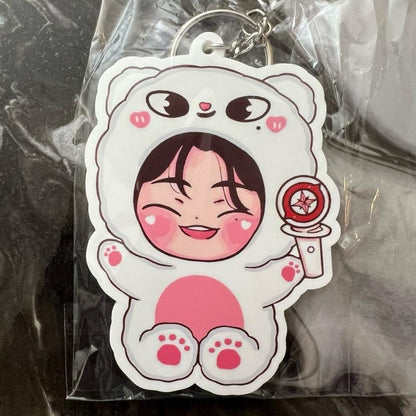 SKZ - OVERSIZED SKZOO Themed Bag Charms Key Chains Adorable Animal Designs for Stay
