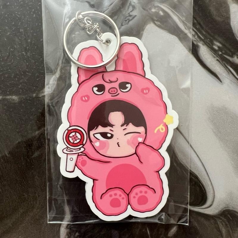 SKZ - OVERSIZED SKZOO Themed Bag Charms Key Chains Adorable Animal Designs for Stay