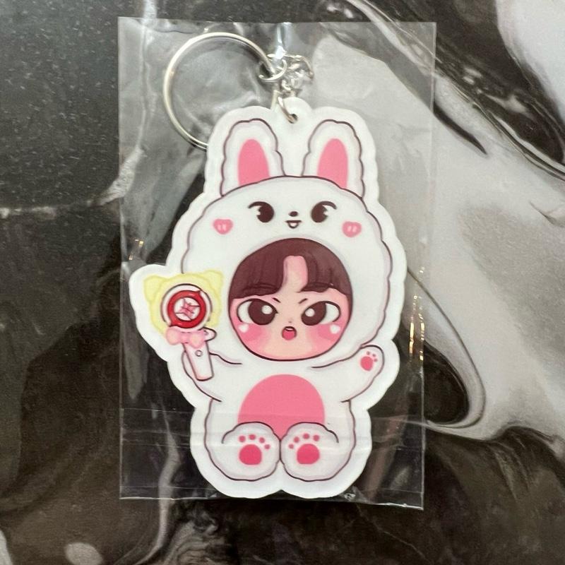 SKZ - OVERSIZED SKZOO Themed Bag Charms Key Chains Adorable Animal Designs for Stay