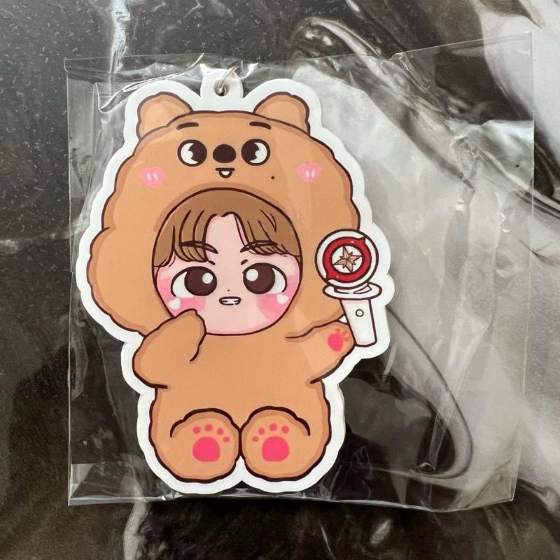 SKZ - OVERSIZED SKZOO Themed Bag Charms Key Chains Adorable Animal Designs for Stay