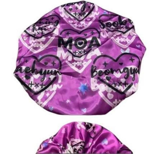 Mix & Match Bonnets for Multistans - Reversible Double Lined Satin Bonnet Packs for Hair Protection - 100% Polyester - Ideal for All Hair Types