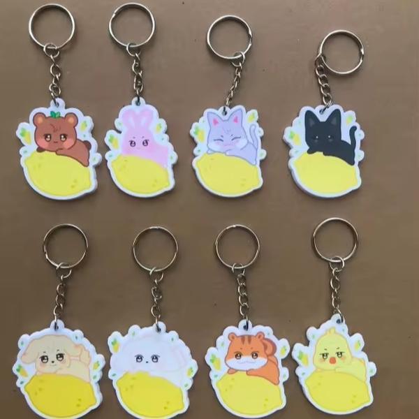 ATZ Themed Bag Charms Key Chains Adorable Animal Designs for Atiny