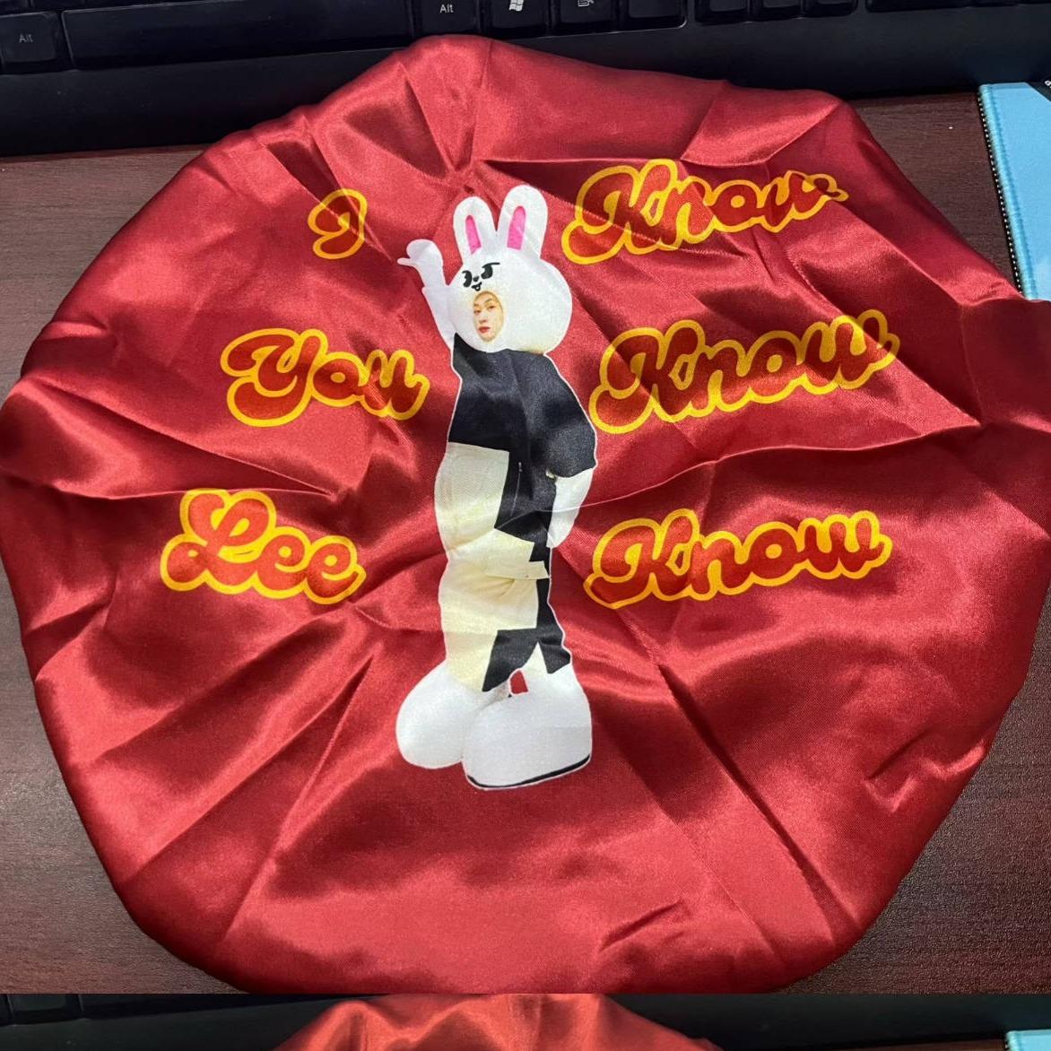 Boy Group Themed Double Lined Satin Bonnets for Hair Protection Reversible Silky Soft 100% Polyester Nighttime Wear Gift Shower Pink Daughter