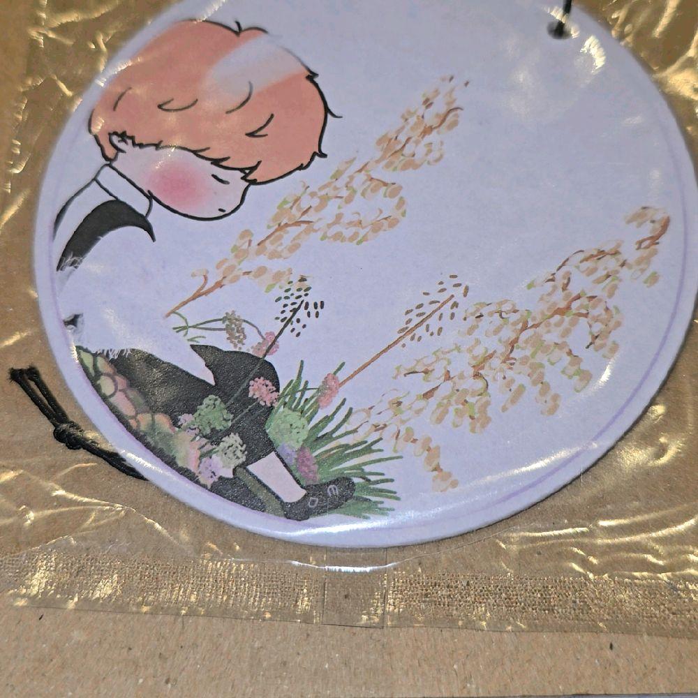 BTS Theme Eco-Friendly Car Air Fresheners with up to 2+ Week Scents Reusable Absorbent Paper for Cars and Living Areas