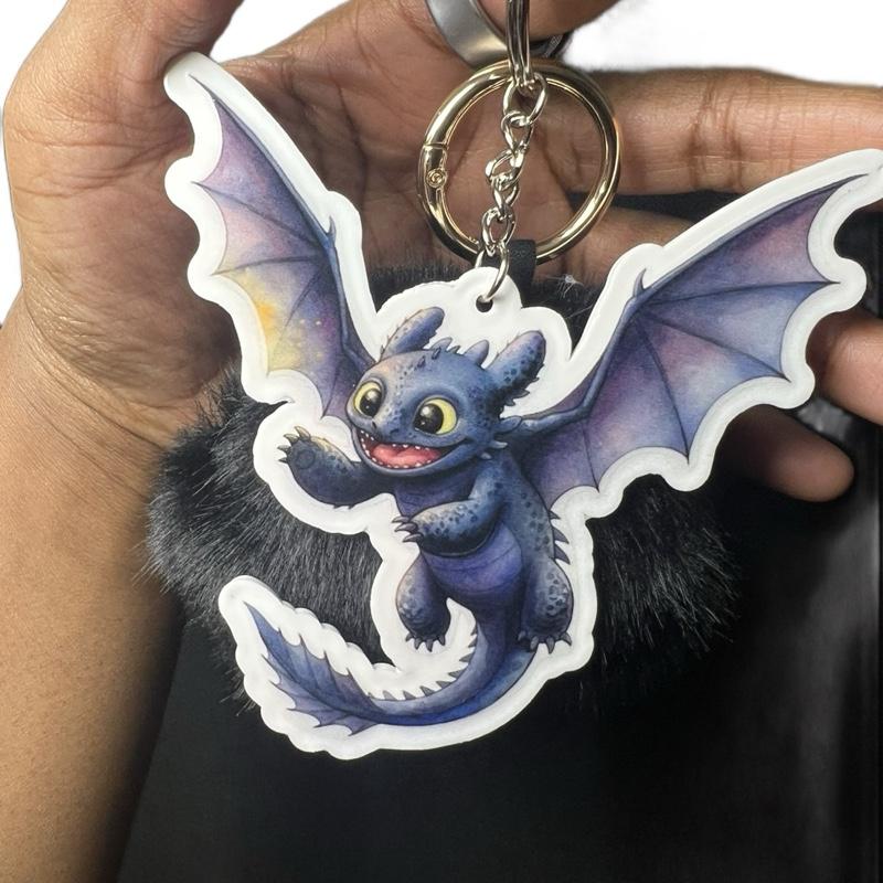 Cartoon Inspired Keychains and Kitty Paw Bundle