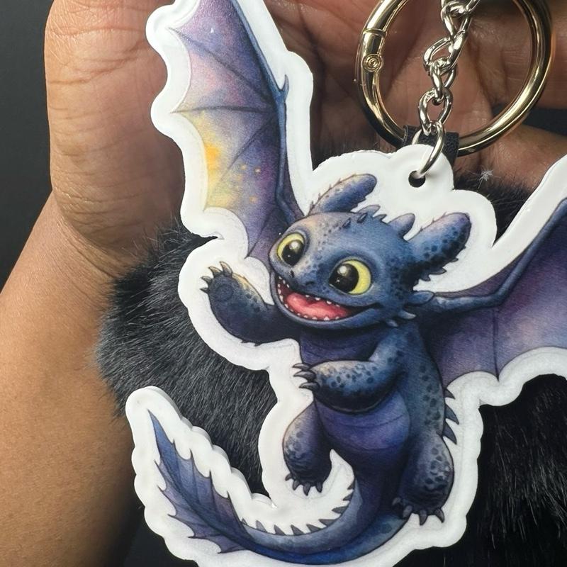 Cartoon Inspired Keychains and Kitty Paw Bundle