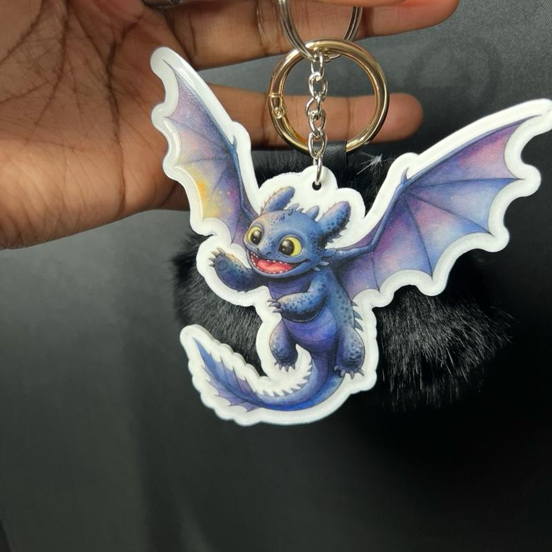 Cartoon Inspired Keychains and Kitty Paw Bundle