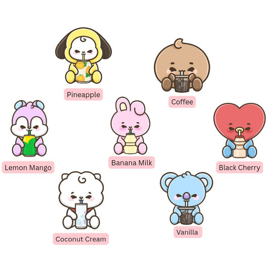 Bangtan Themed Kpop Theme Eco-Friendly Car Air Fresheners with up to (but not guaranteed) 2+ Week Scents