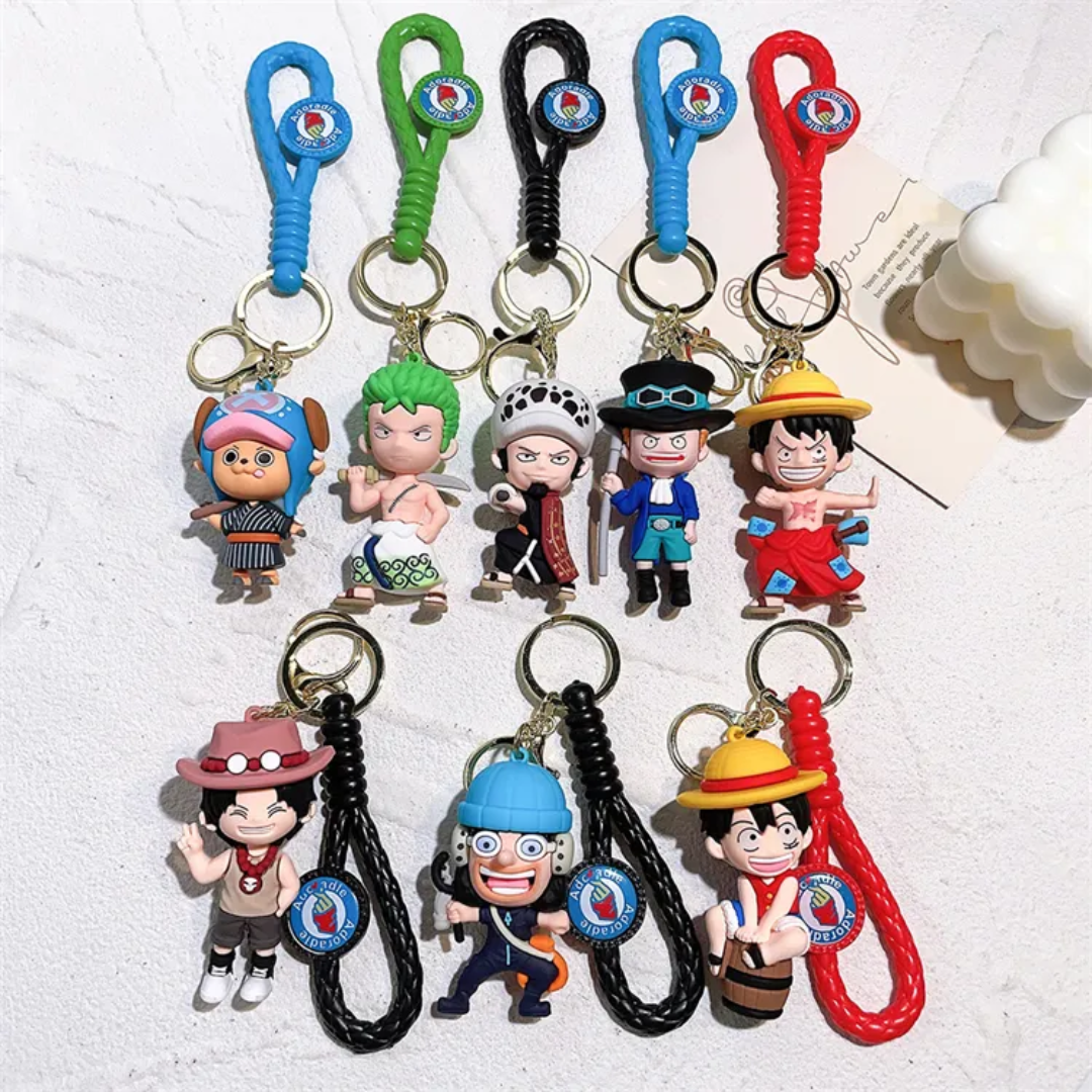 Anime Piece 3d Keychains