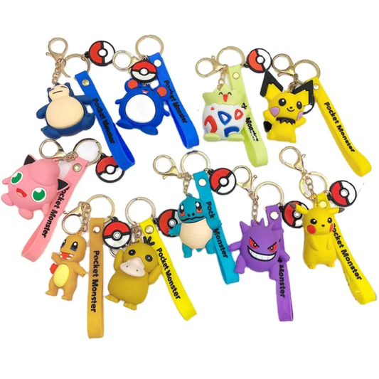 Pokemon 3d Keychains