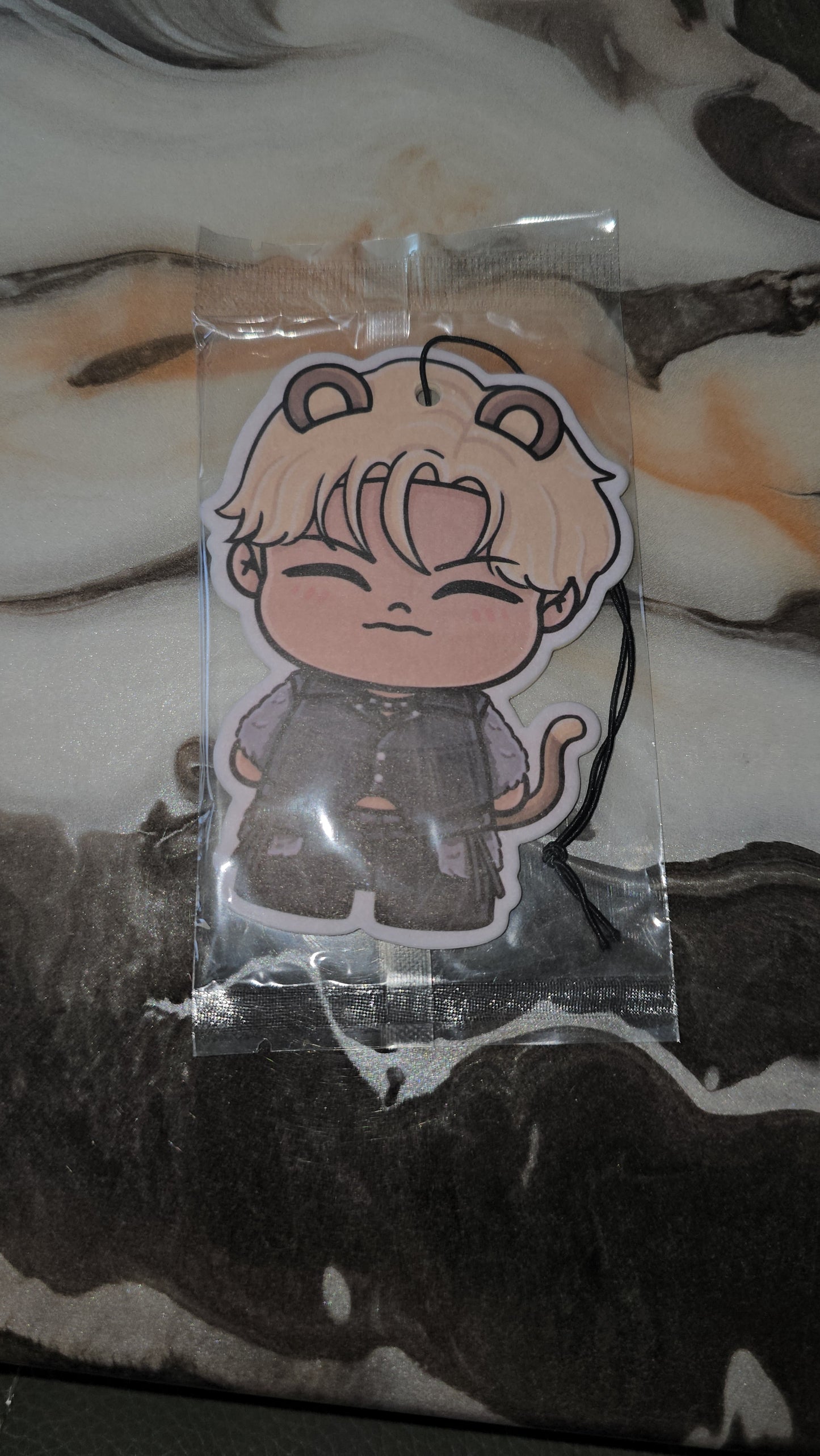 X<3 Kpop Theme Eco-Friendly Car Air Fresheners with up to (but not guaranteed) 2+ Week Scents