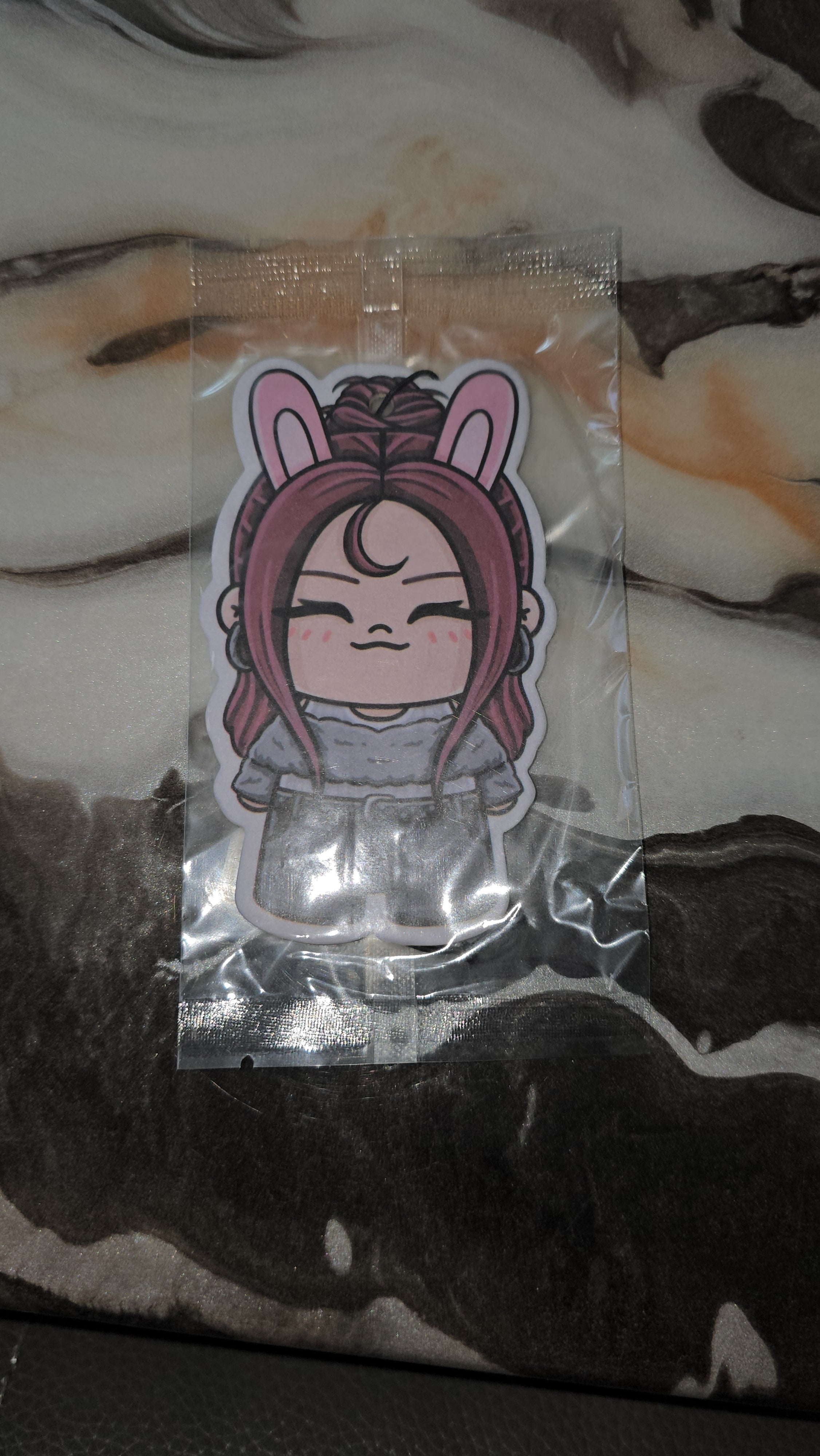 X<3 Kpop Theme Eco-Friendly Car Air Fresheners with up to (but not guaranteed) 2+ Week Scents