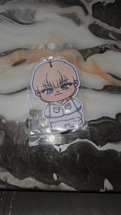 X<3 Kpop Theme Eco-Friendly Car Air Fresheners with up to (but not guaranteed) 2+ Week Scents
