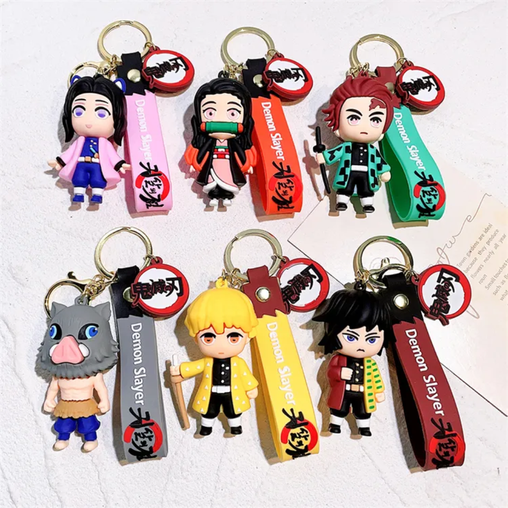 Demon Slayer 3d Keychains