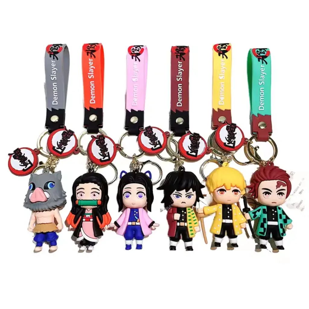 Demon Slayer 3d Keychains